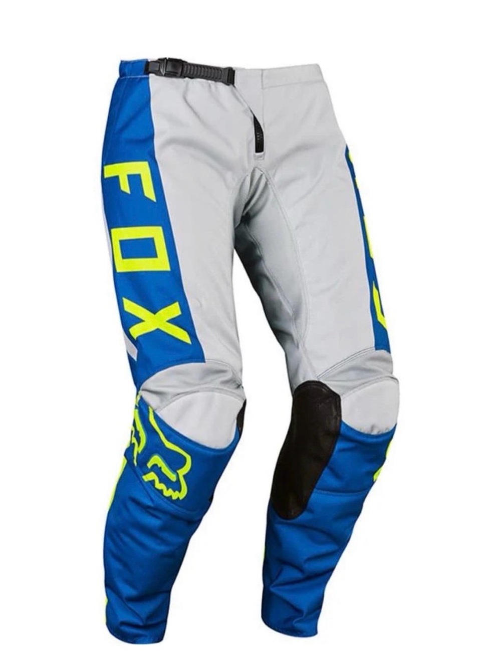 Women’s size 13/14 Fox Motocross Pants - Blue, Gray, Neon Yellow